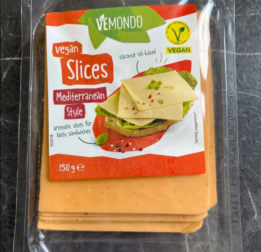 Vegan Slices Mediterranean Style