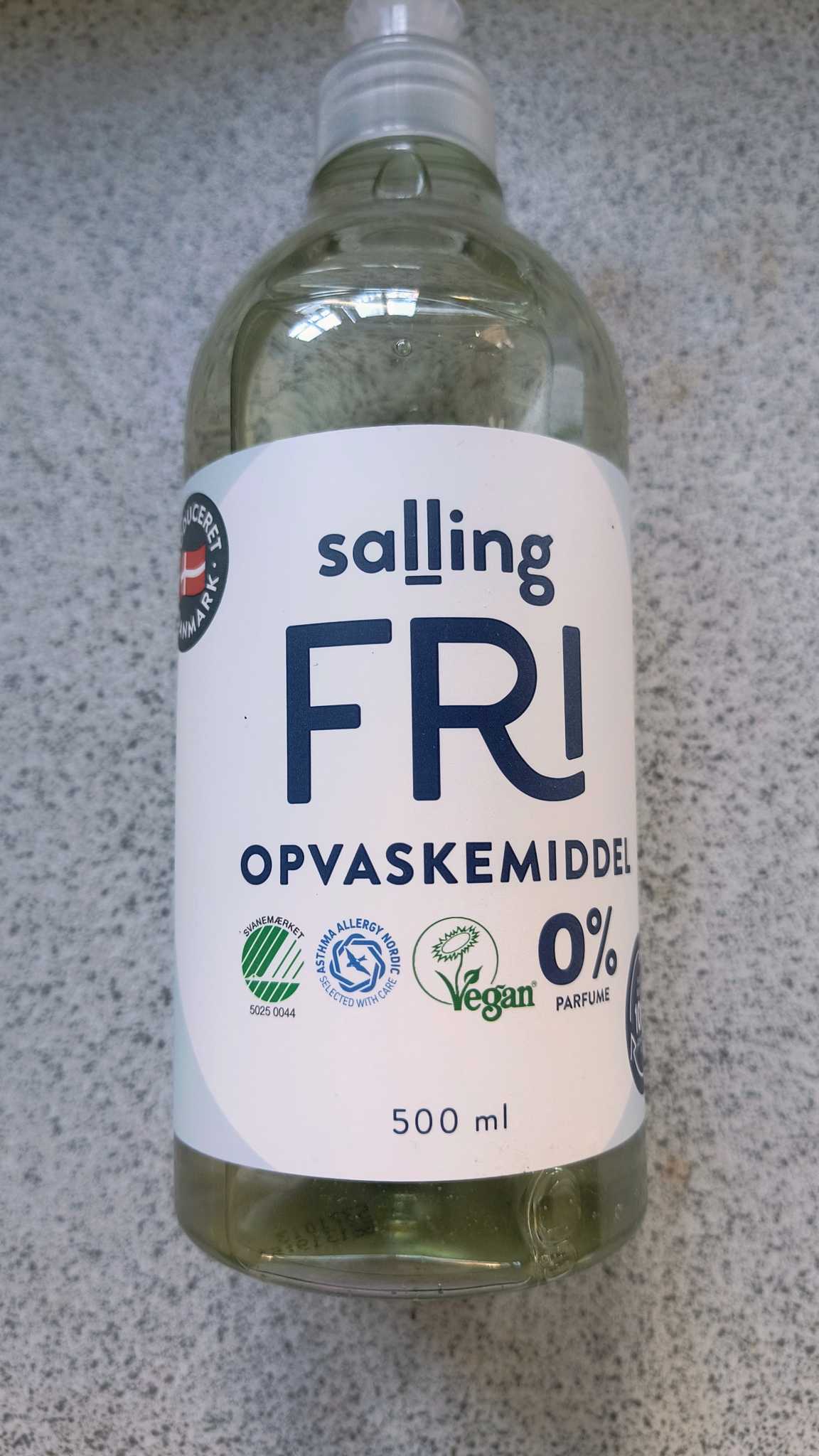 Opvaskemiddel Parfumefri