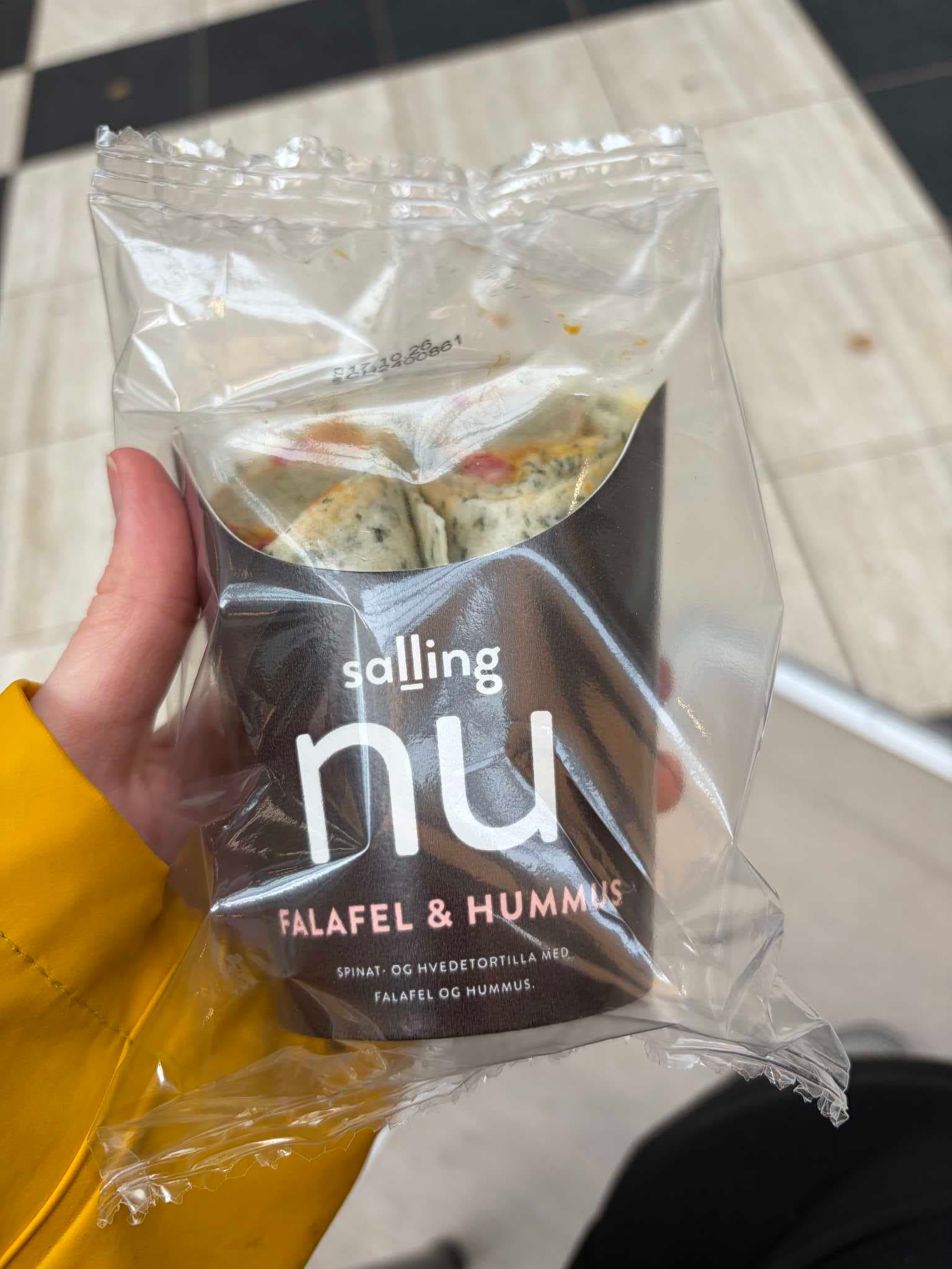 Falafel og Hummus Wrap