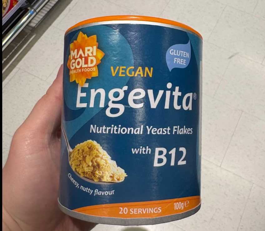 Gærflager Nutritional Yeast Flakes med B12