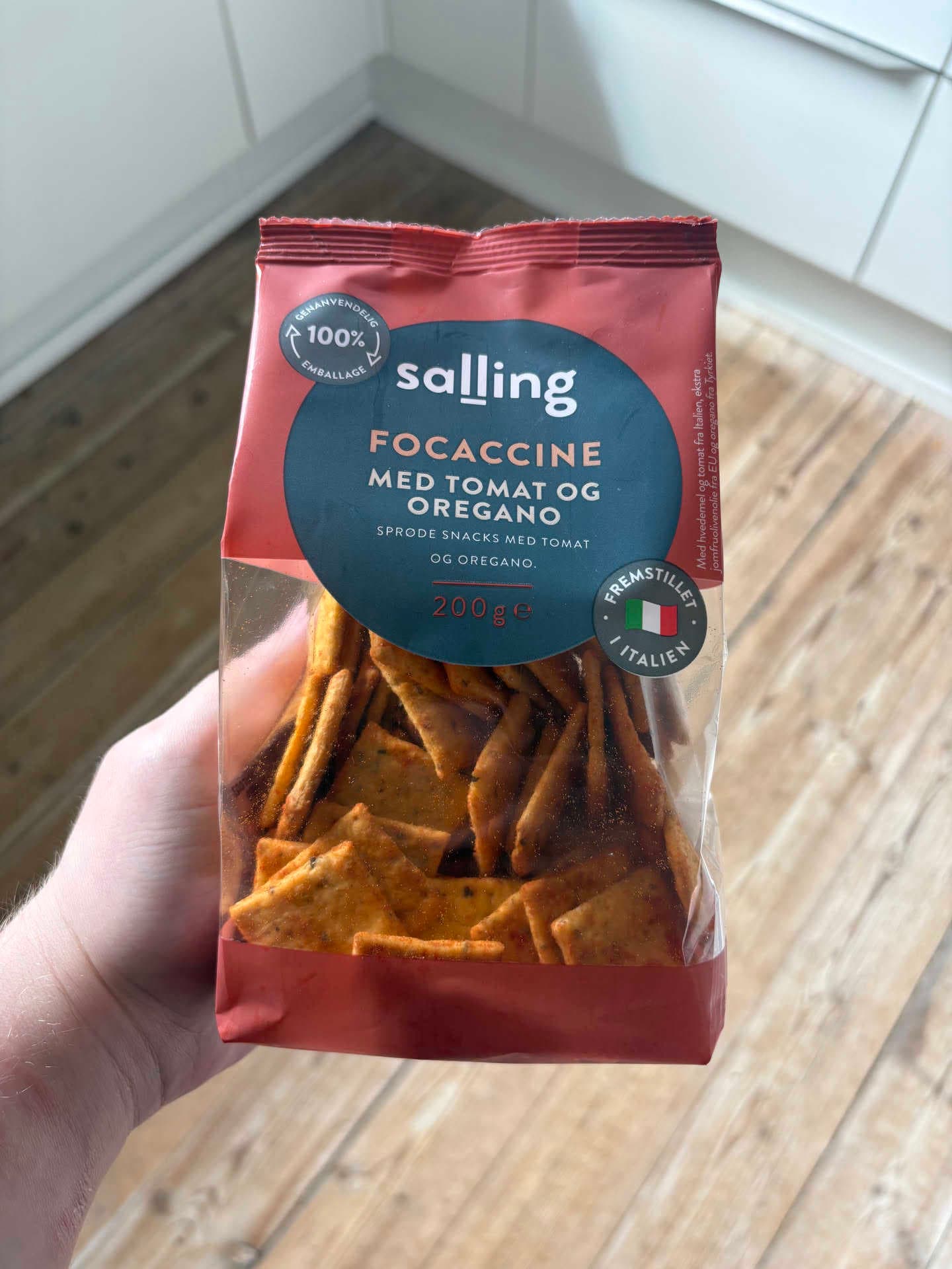 Foccacine med Tomat og Oregano