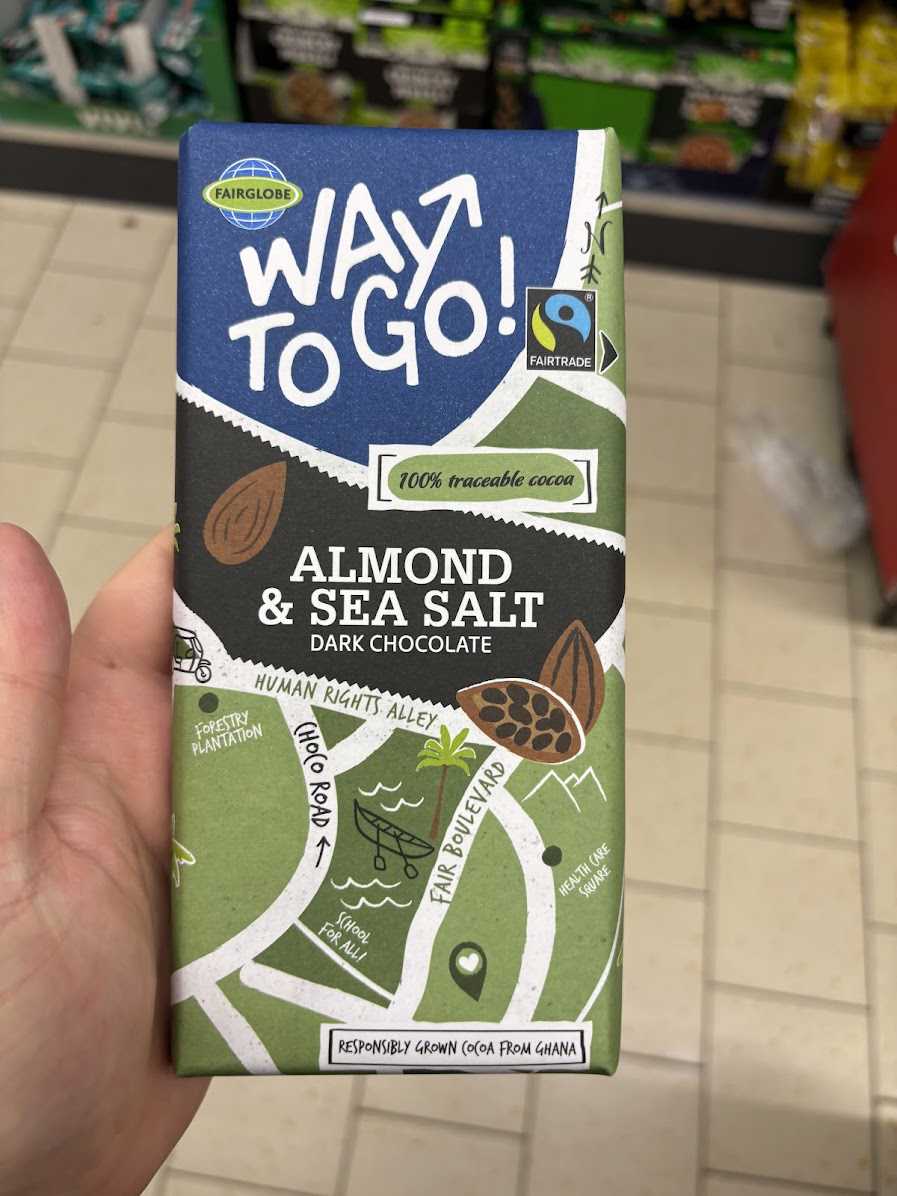 Almond & Sea Salt Dark Chocolate