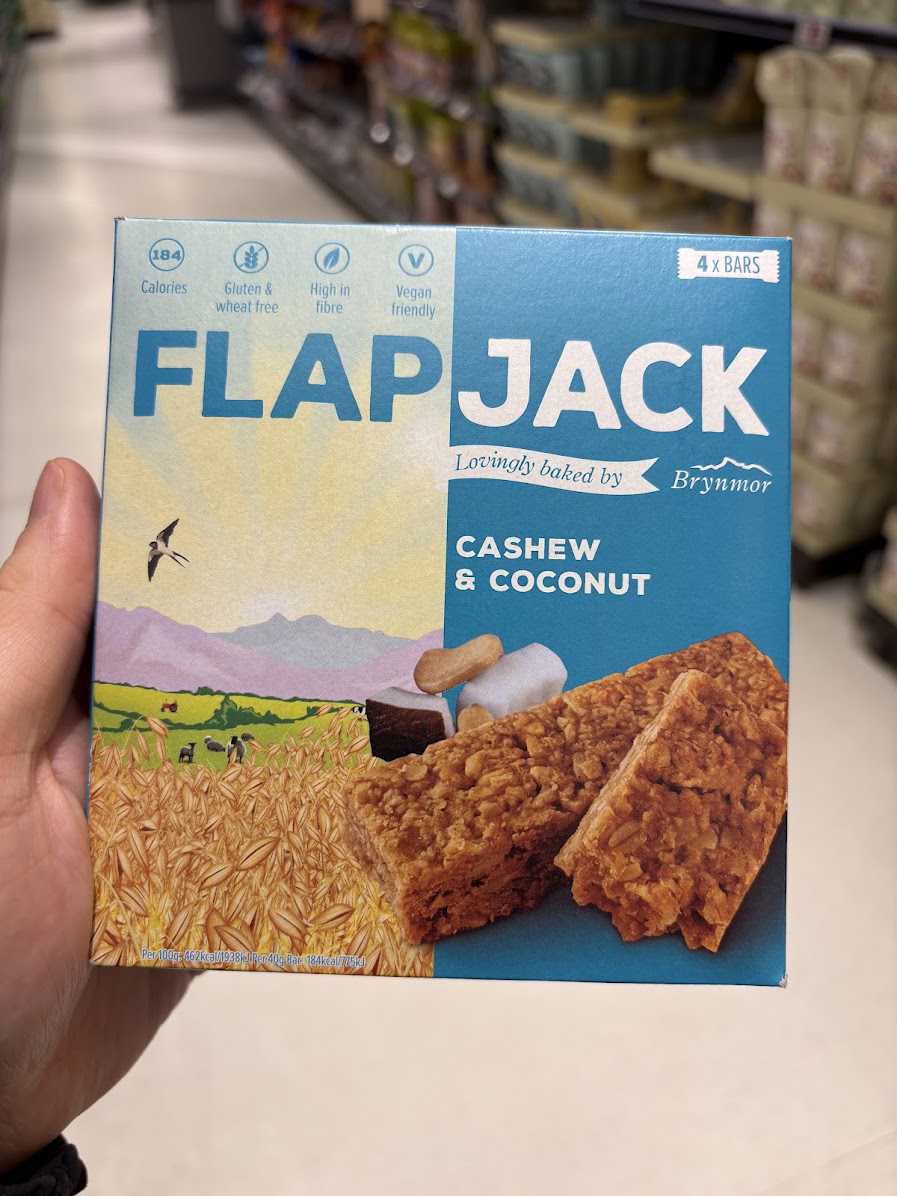 Flapjack Cashew & Coconut Havrebar