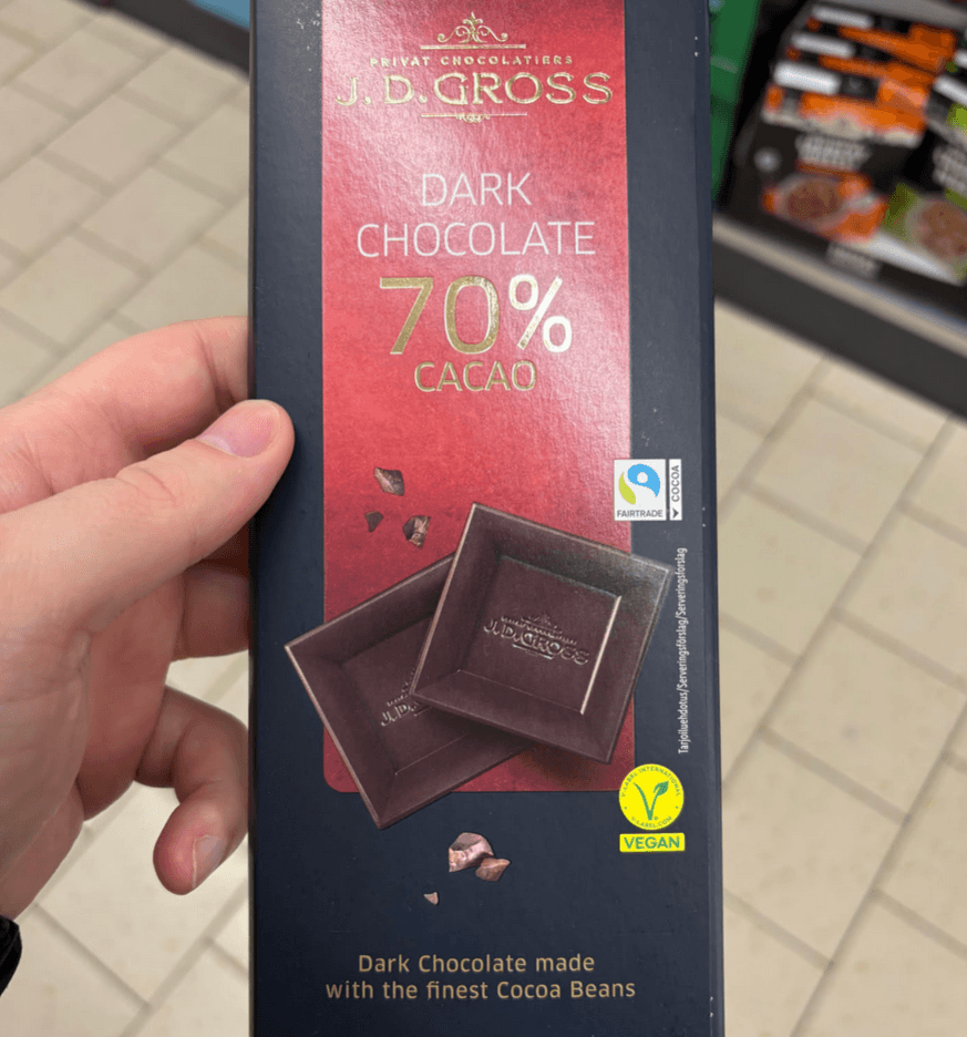 Dark Chocolate 70% Cacao