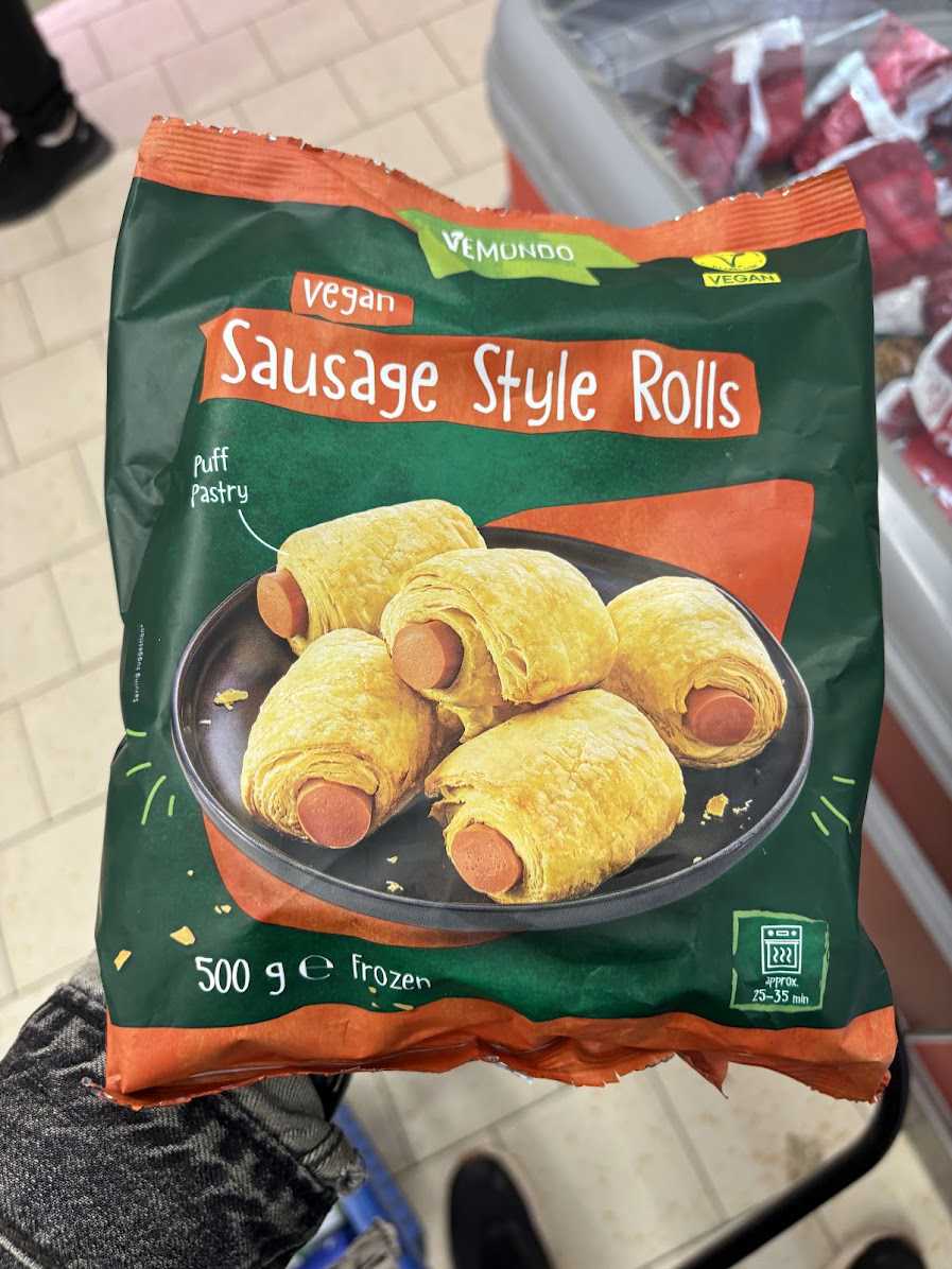 Sausage Style Rolls - Pølsehorn