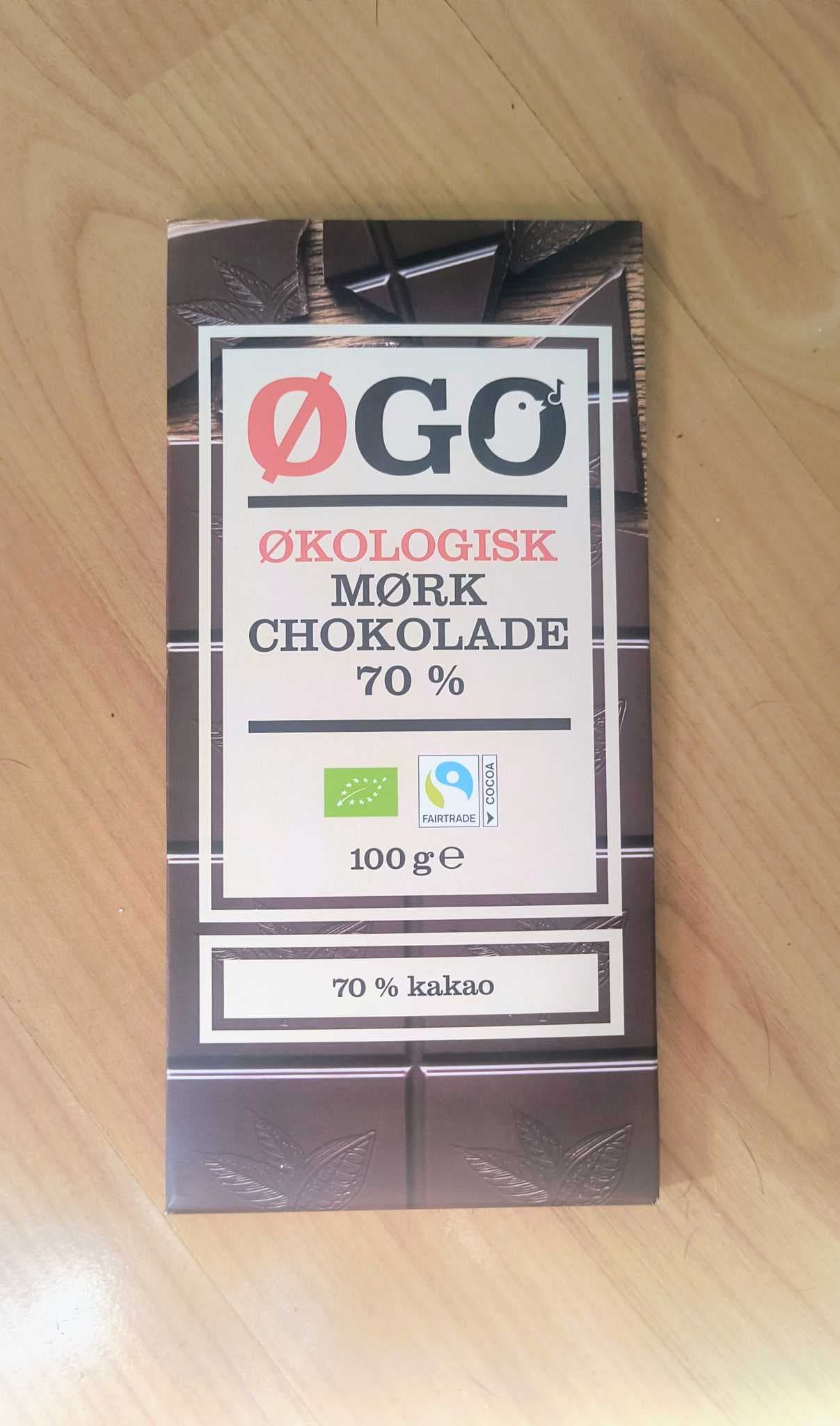 Mørk Chokolade Øko