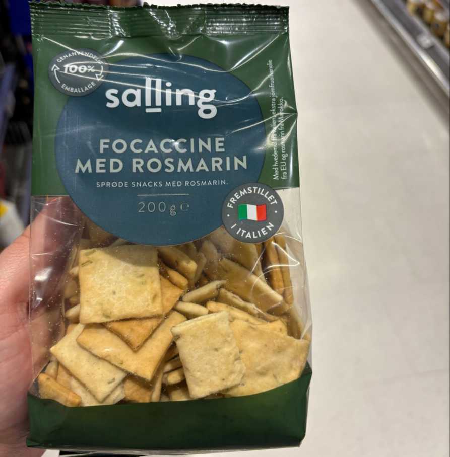 Foccacine med Rosmarin