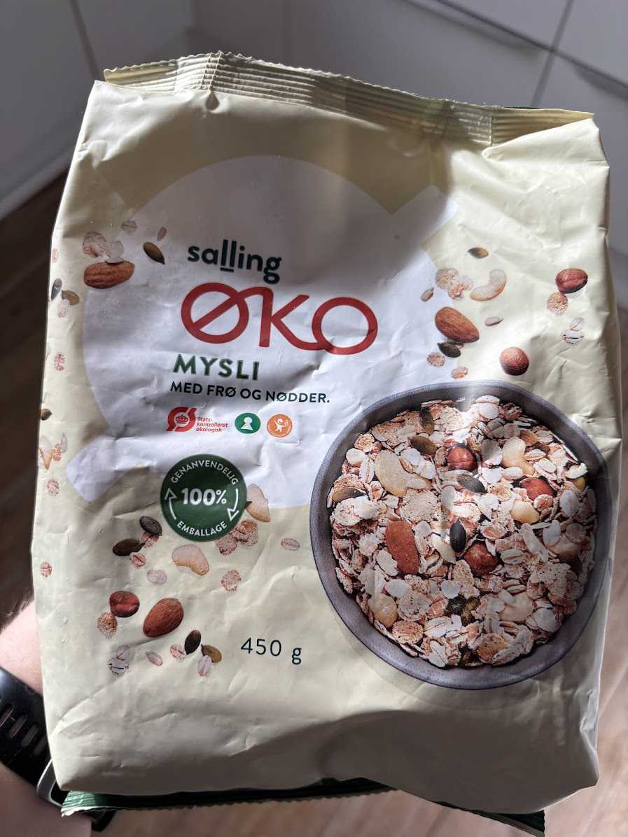 Øko Mysli med frø og nødder