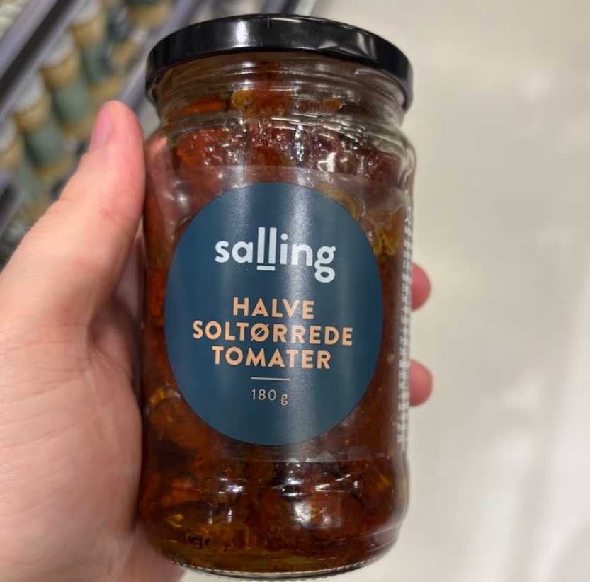 Halve Soltørrede Tomater