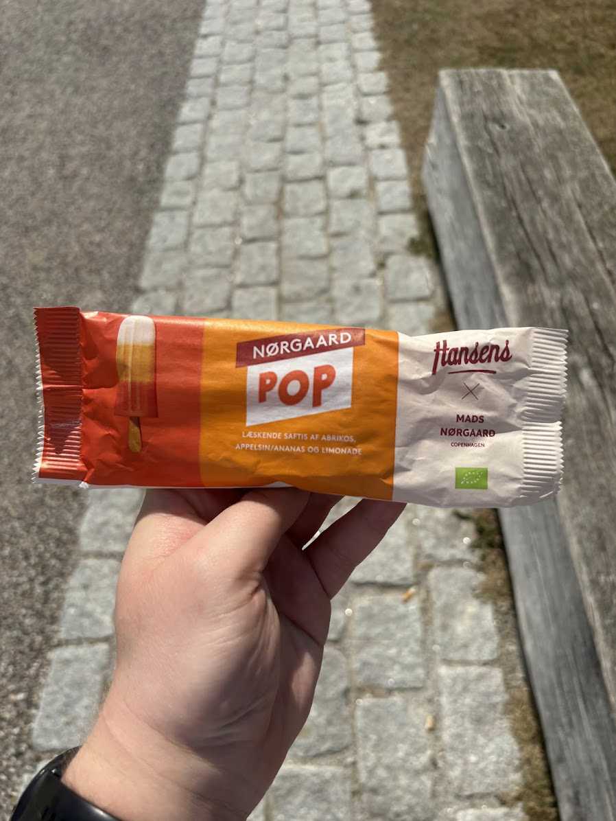 Nørgaard Pop - Vandis med abrikos, appelsin/ananas og limonade