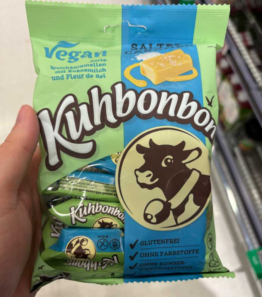 Kuhbonbon Saltet Karamel