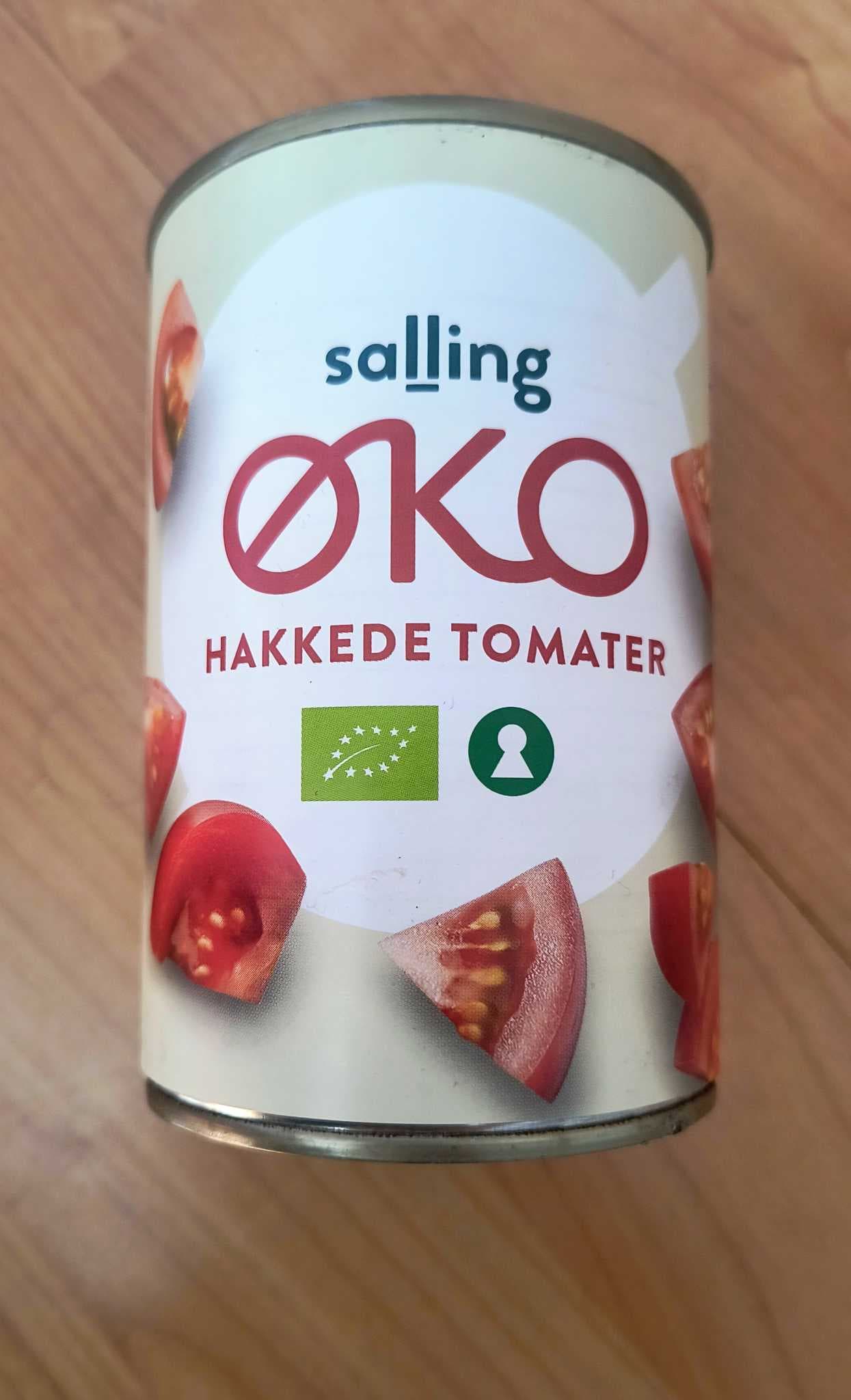 Hakkede Tomater Øko