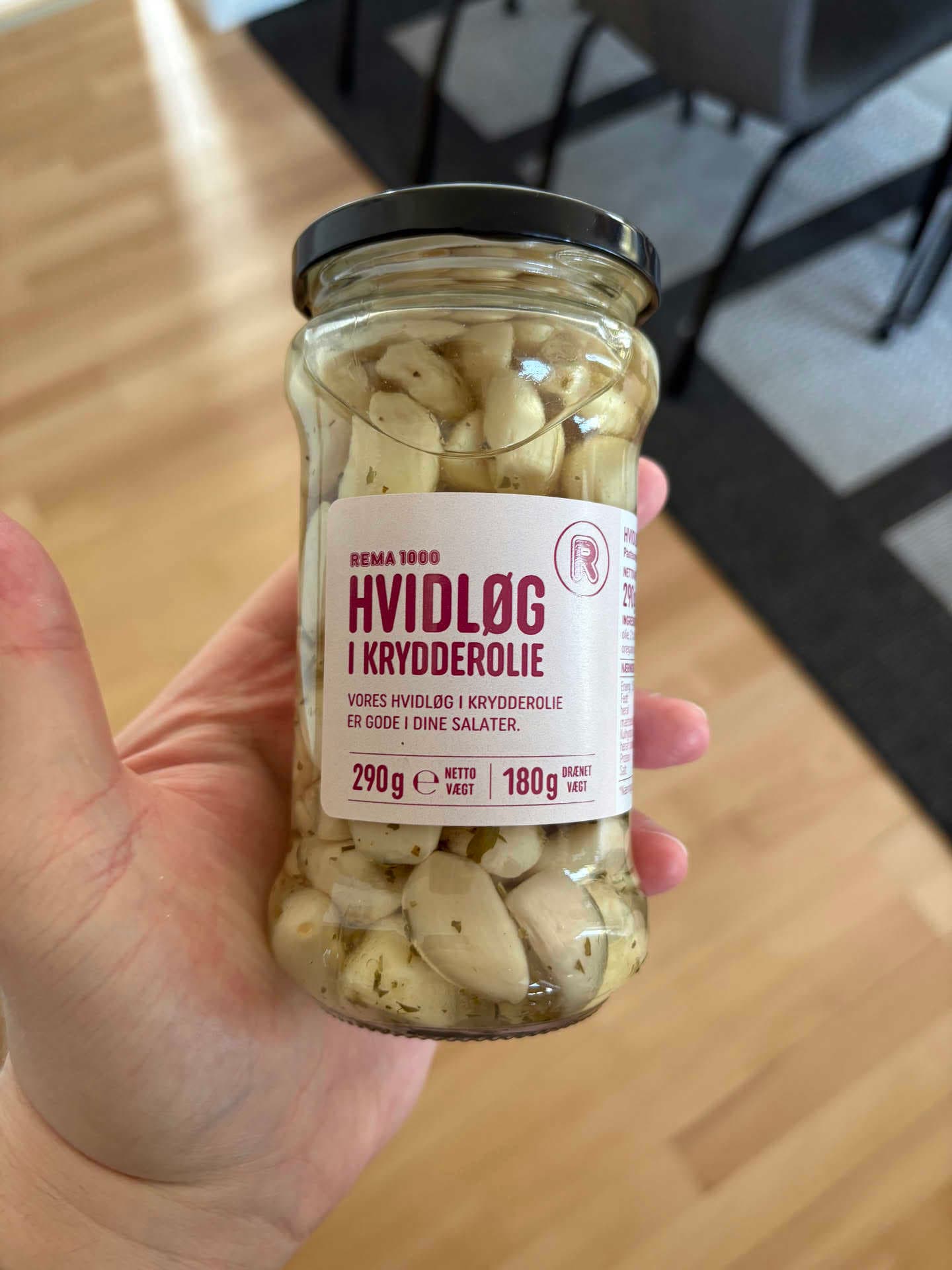 Hvidløg i Krydderolie