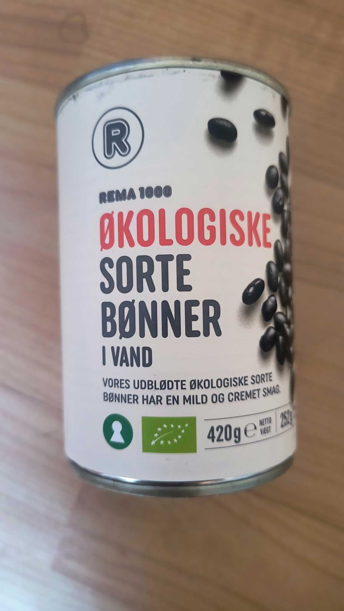 Sorte Bønner Øko
