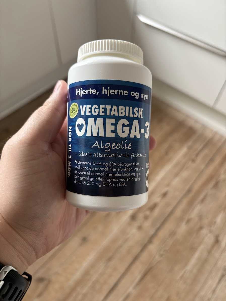 Vegetabilsk Omega-3 Algeolie