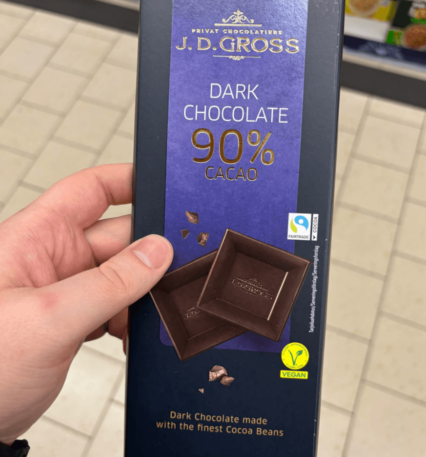 Dark Chocolate 90% Cacao