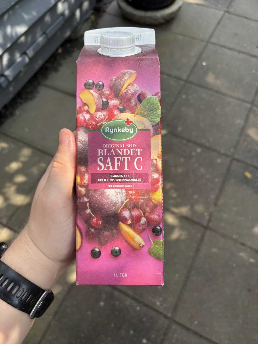 Original Sød Blandet Saft C