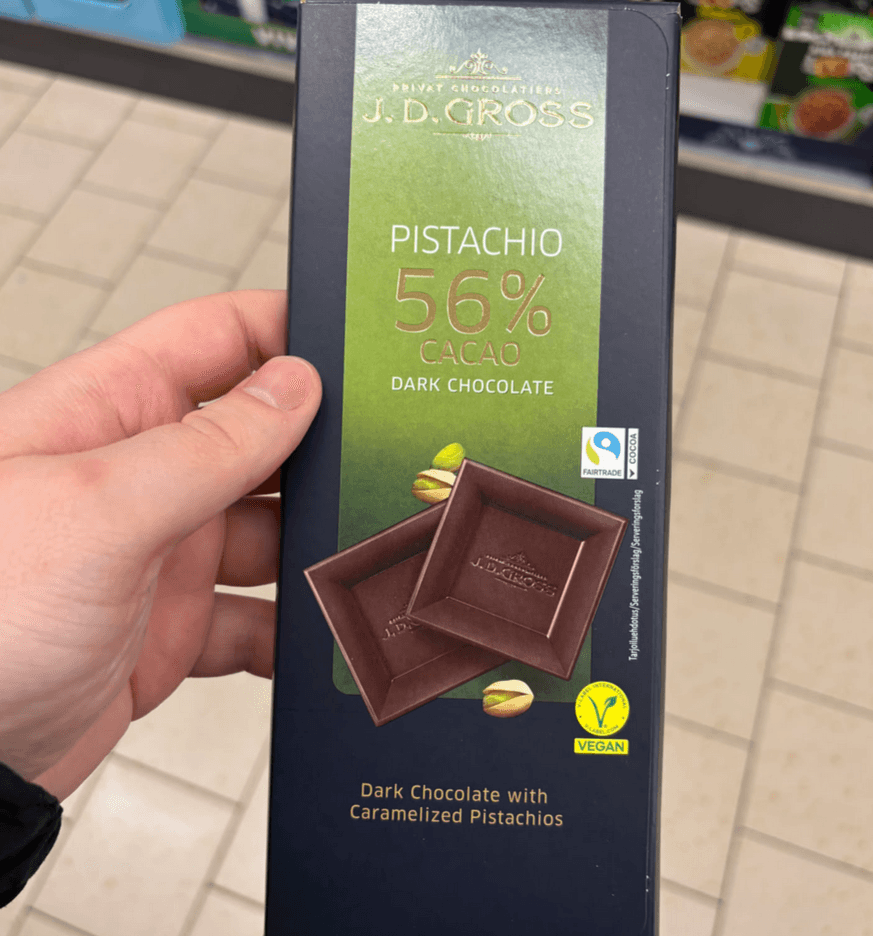 Pistachio 56% Cacao