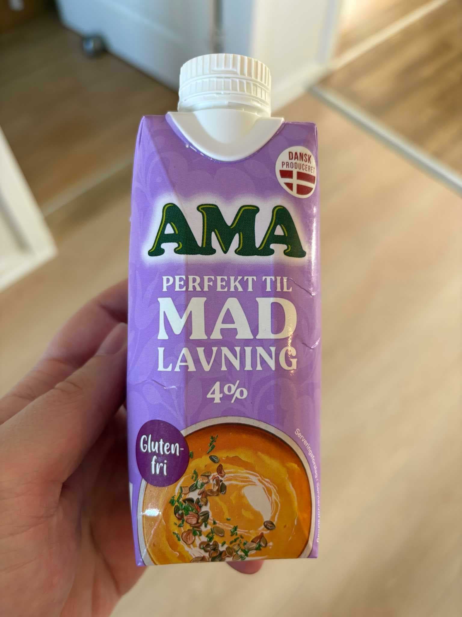 Madlavningsfløde Alternativ 4%