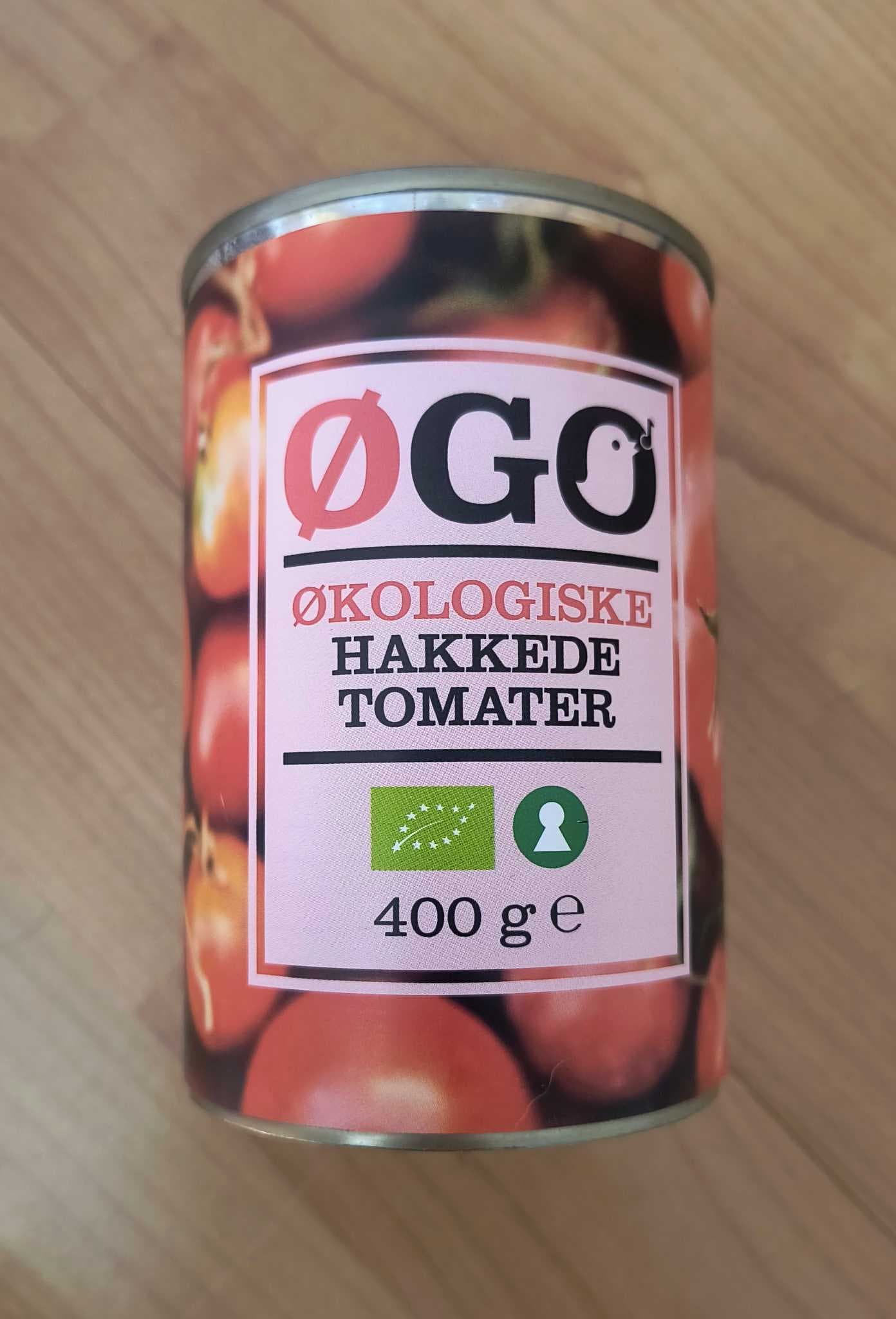 Hakkede Tomater Øko