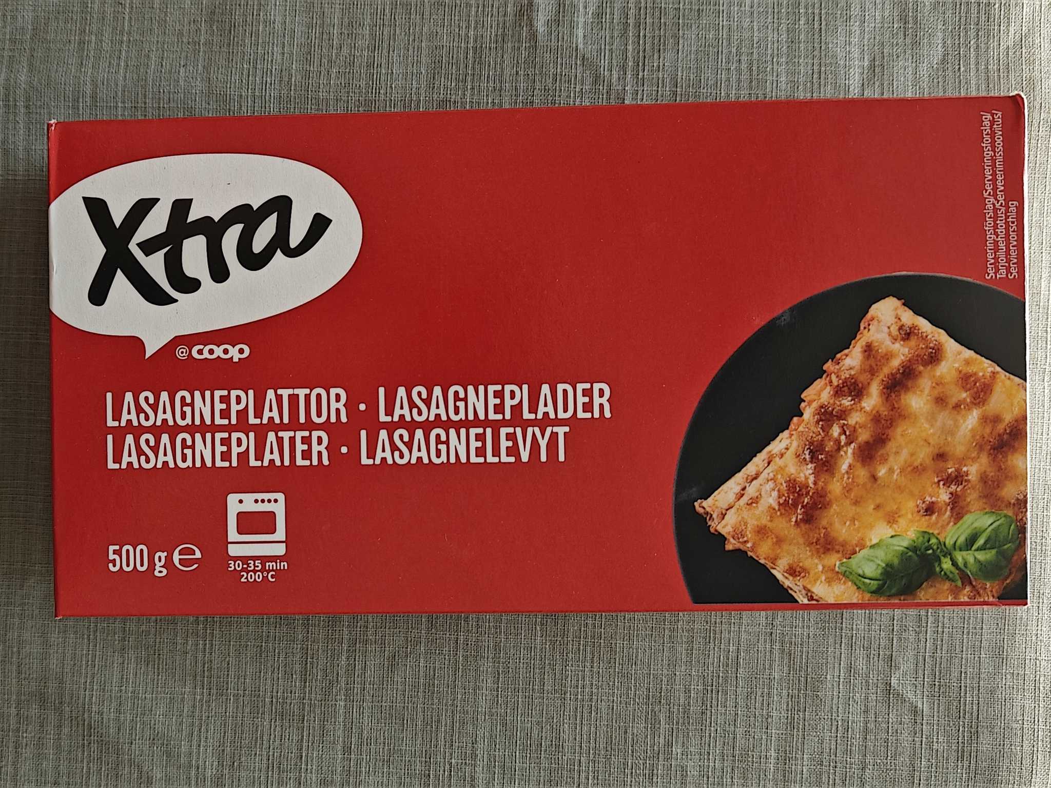 Lasagneplader