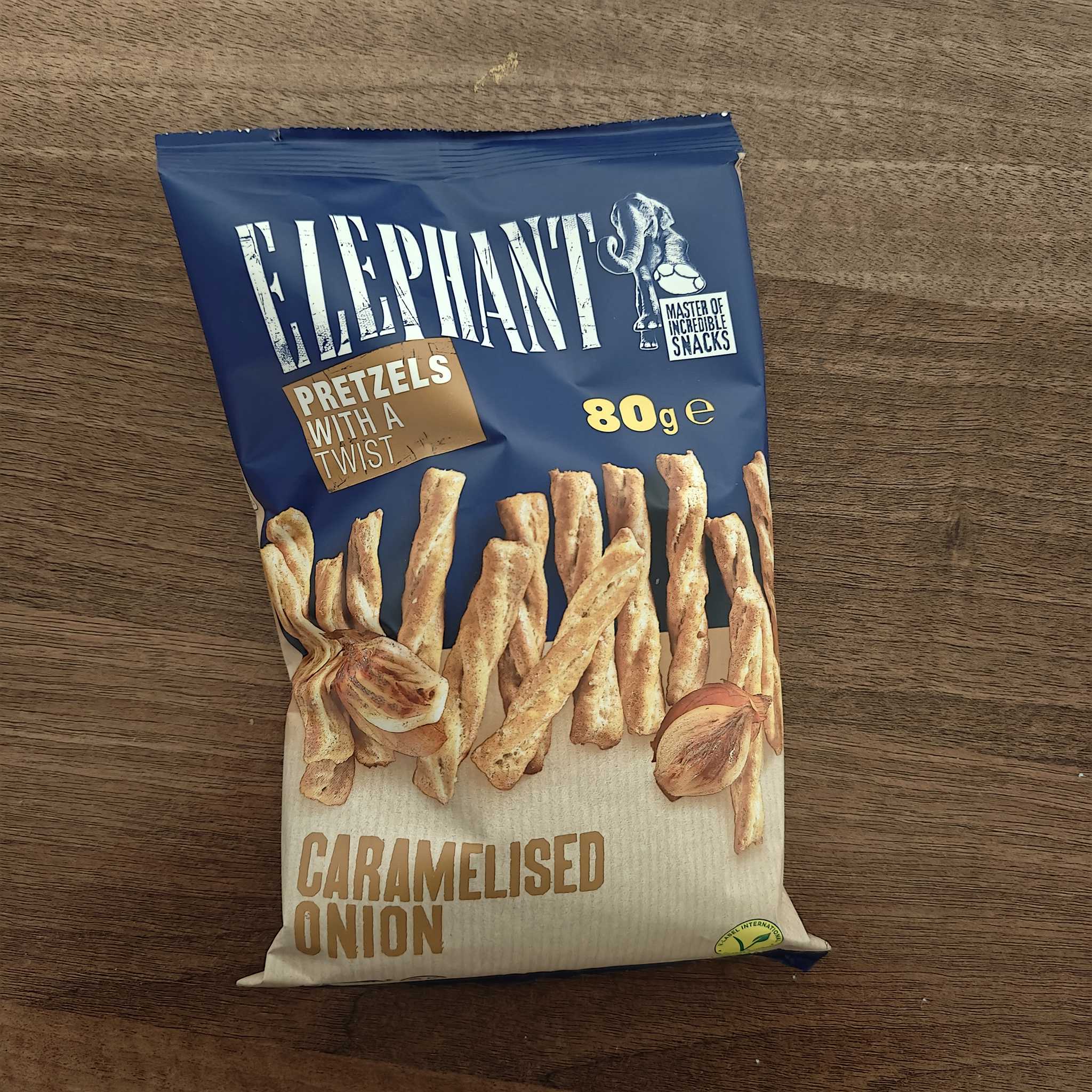 Pretzels with a twist - Caramelised onion