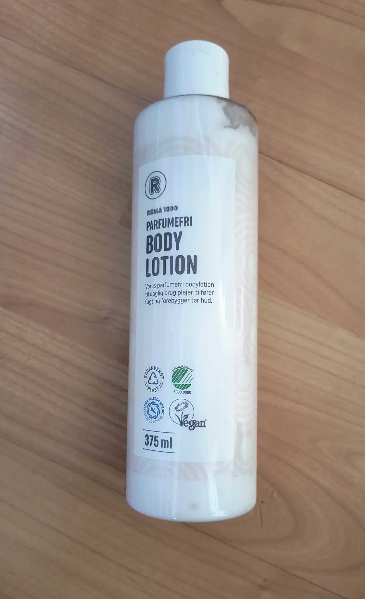 Bodylotion Parfumefri