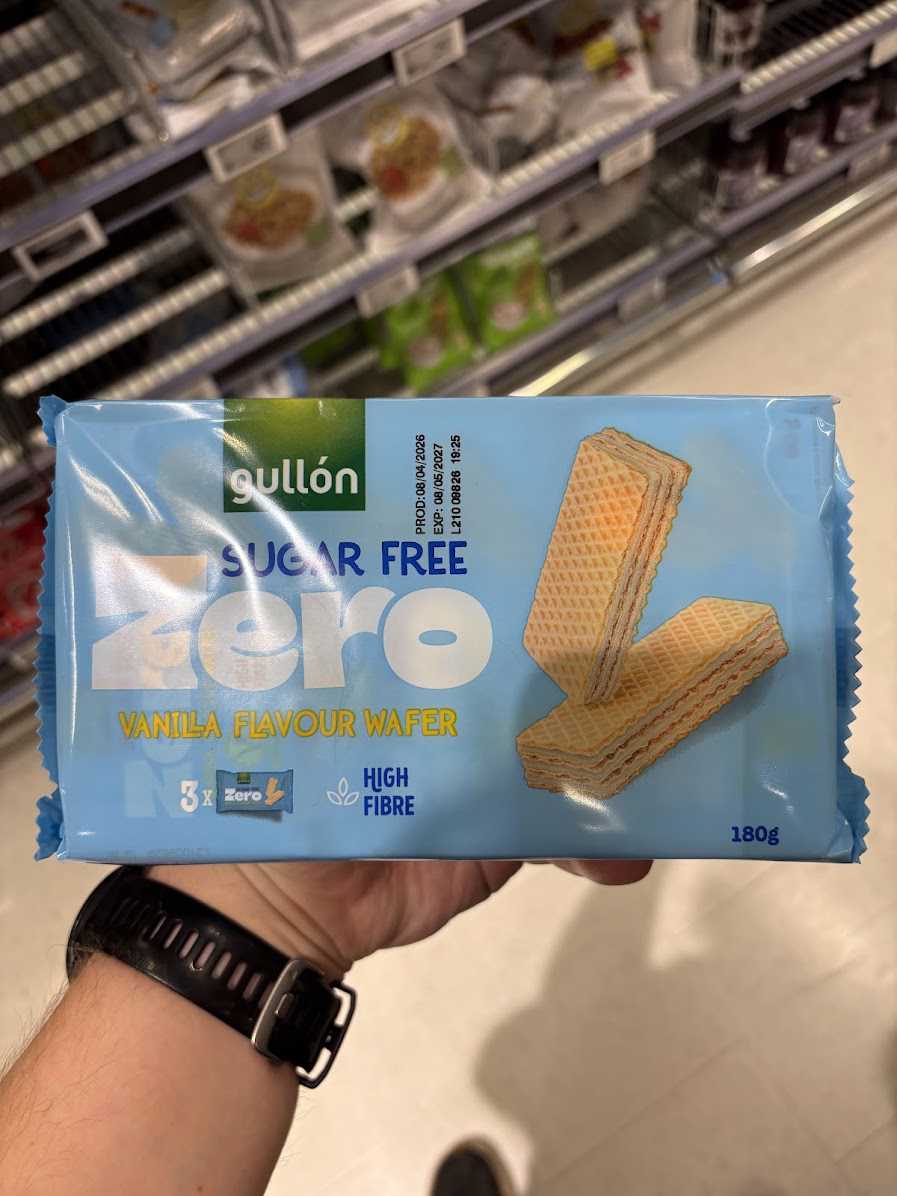 Sugar Free Zero Vanilla Flavour Wafer