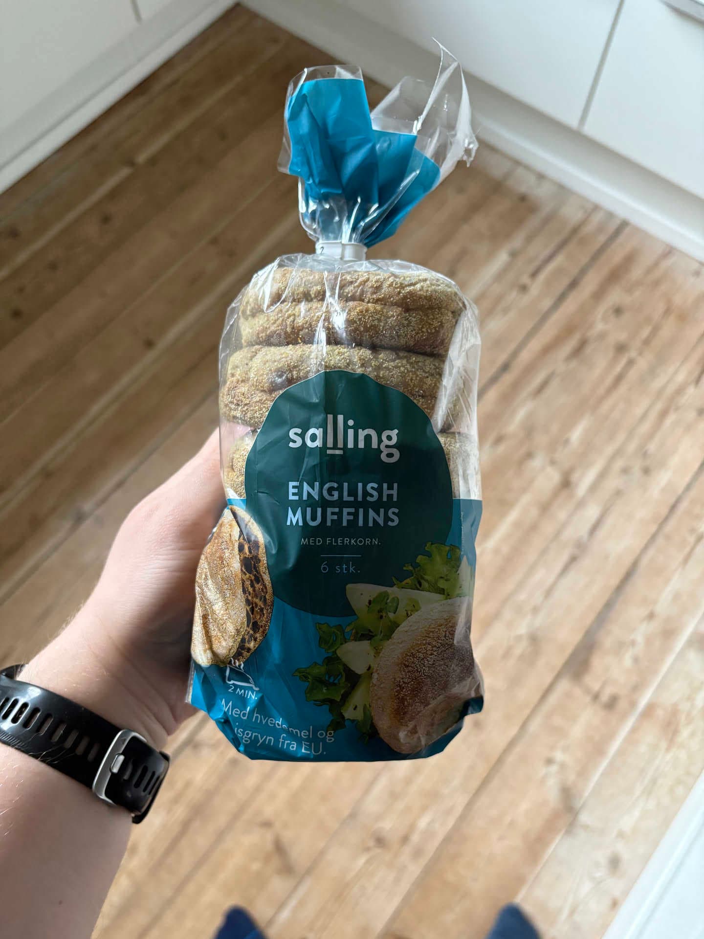 English Muffins med Fuldkorn