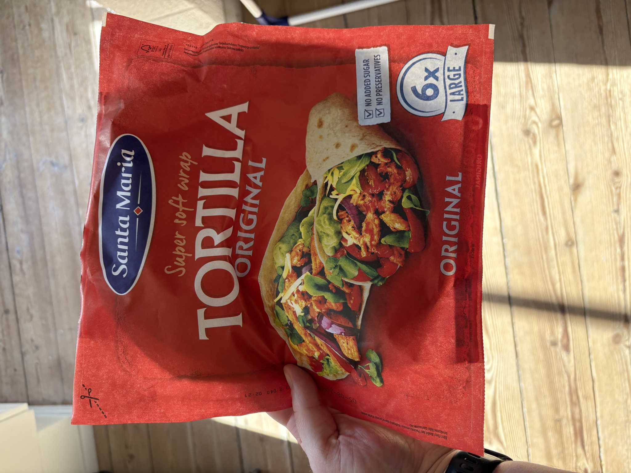 Super Soft Wrap Tortilla Original