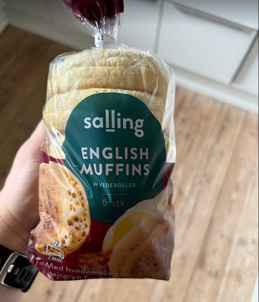 English Muffins - Hvedeboller